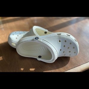 White Crocs
